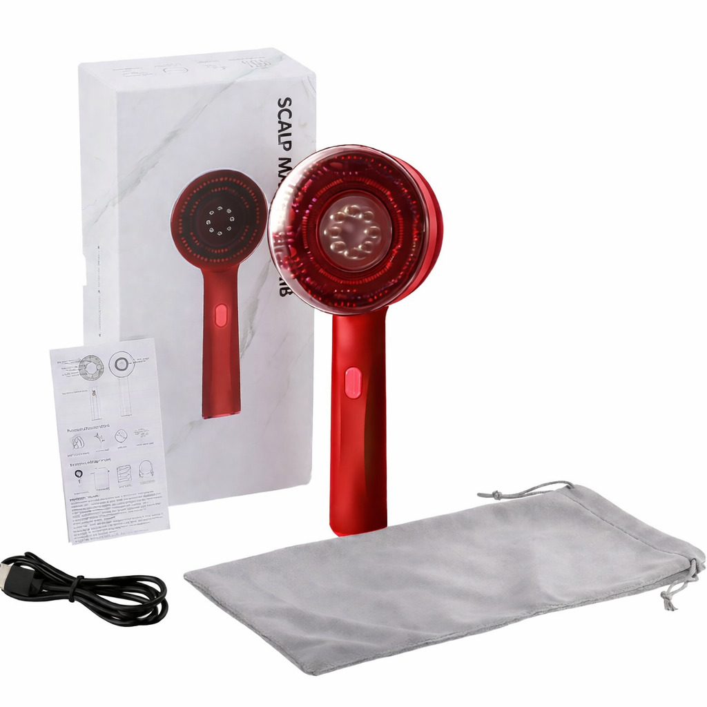 GlowComb טיפול חכם לקרקפת שינוי שמרגישים בשיער