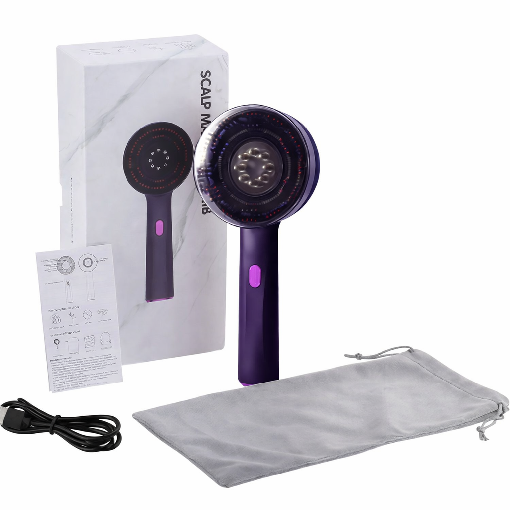 GlowComb טיפול חכם לקרקפת שינוי שמרגישים בשיער