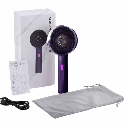 GlowComb טיפול חכם לקרקפת שינוי שמרגישים בשיער